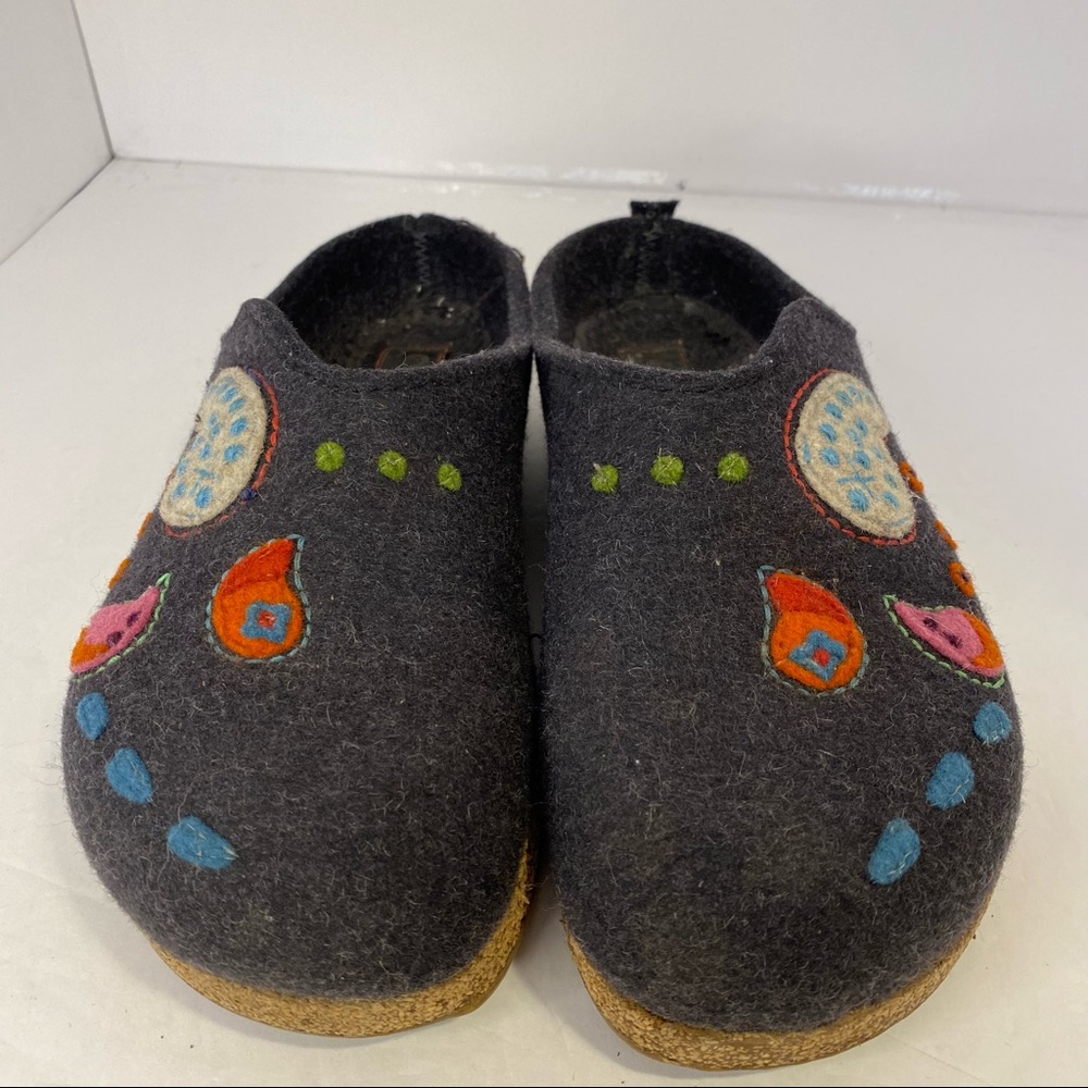 Haflinger Womens Paisley Mule size 8.5 (39)